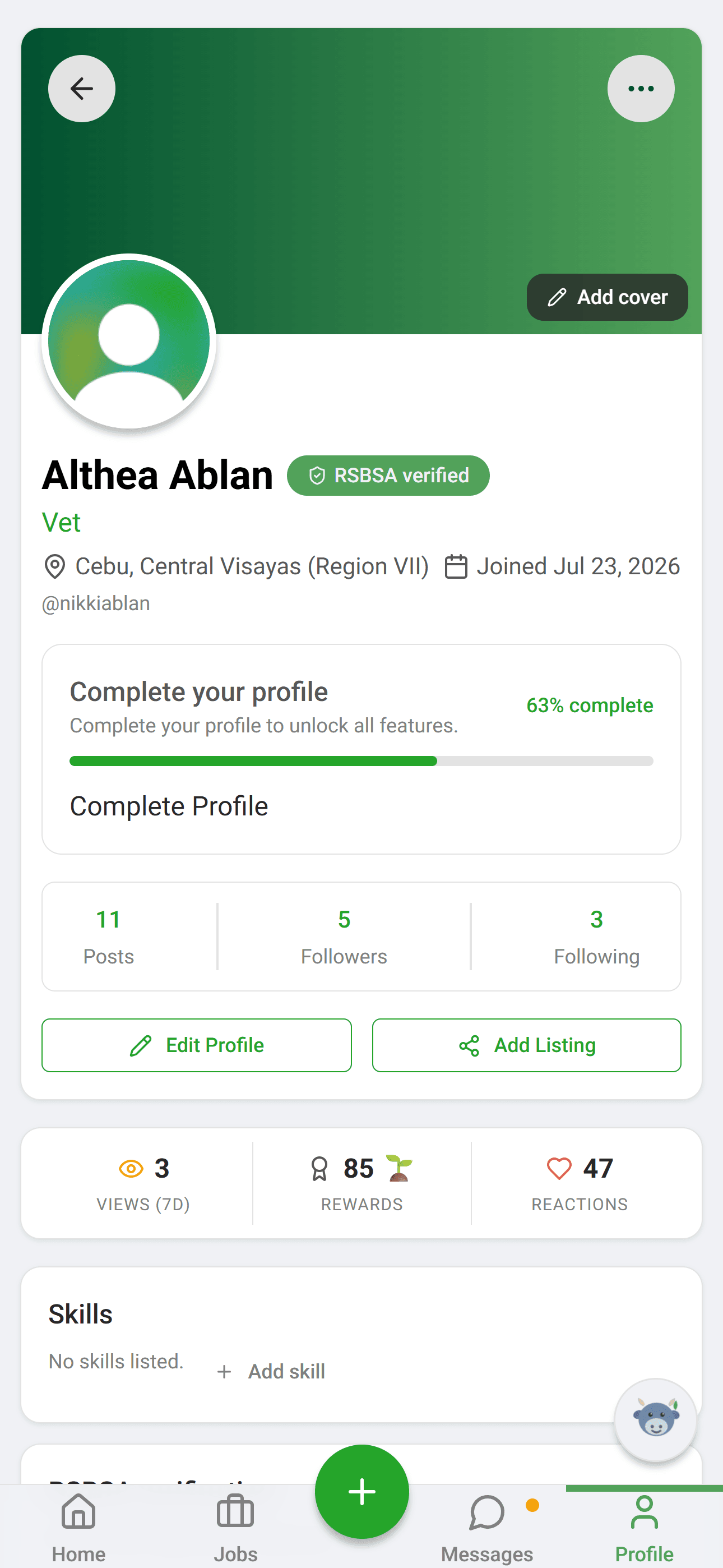 TABO Profiles & Connections preview